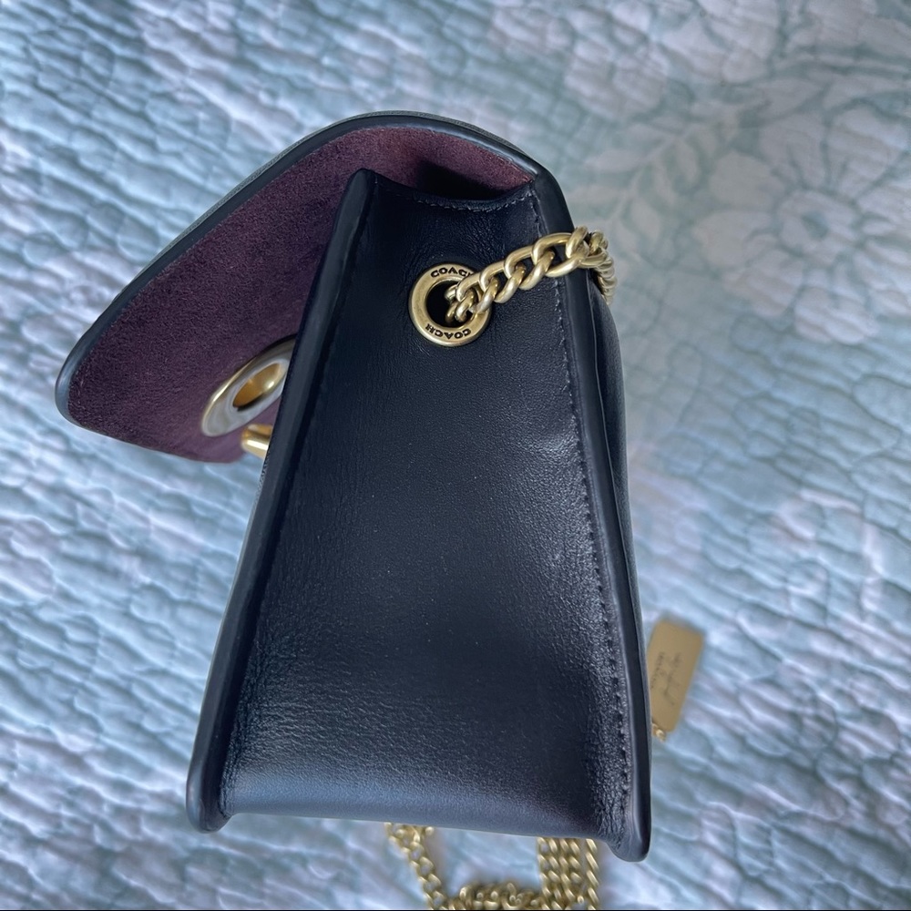 COACH Jennifer Lopez Collaboration Crossbody Bag With Linear Quilting - Picture 6 of 10